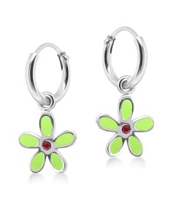 Kids Earring Charms Cute Flower Designed HO-10-CH-206s